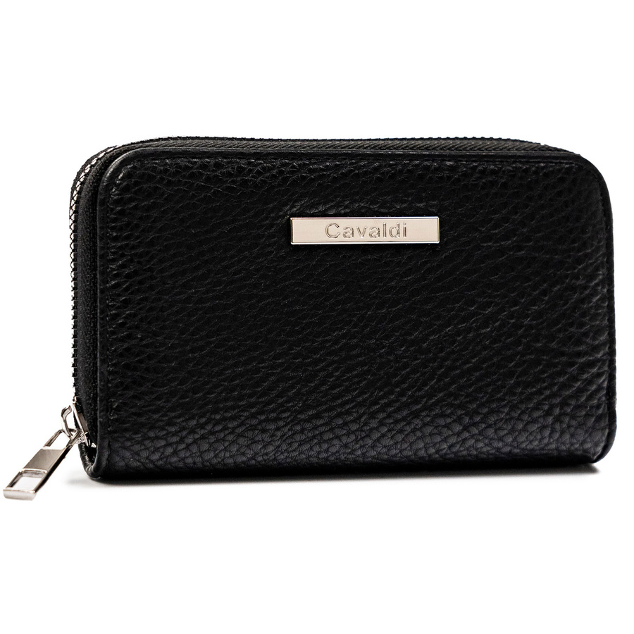 Leatherette wallet 4U CAVALDI ABT-01-BL