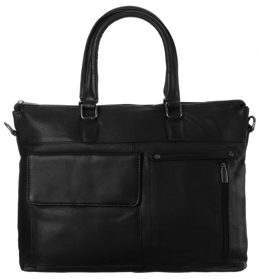 Leather laptop bag LAP-15601-NDM-NL