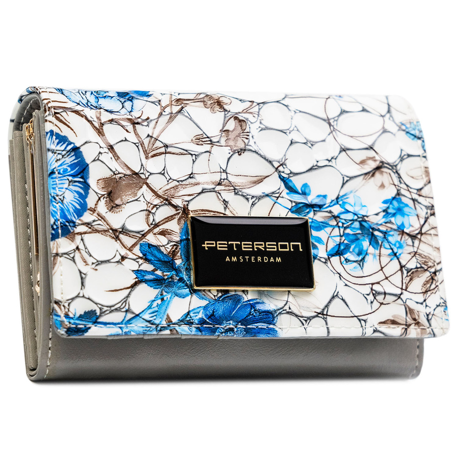 Leather wallet RFID PETERSON PTN PH30-LFL