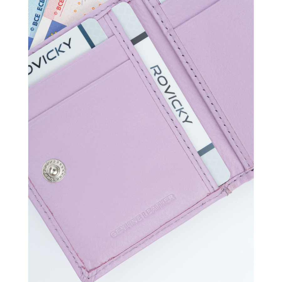 Leather wallet ROVICKY R-23-17-LFN