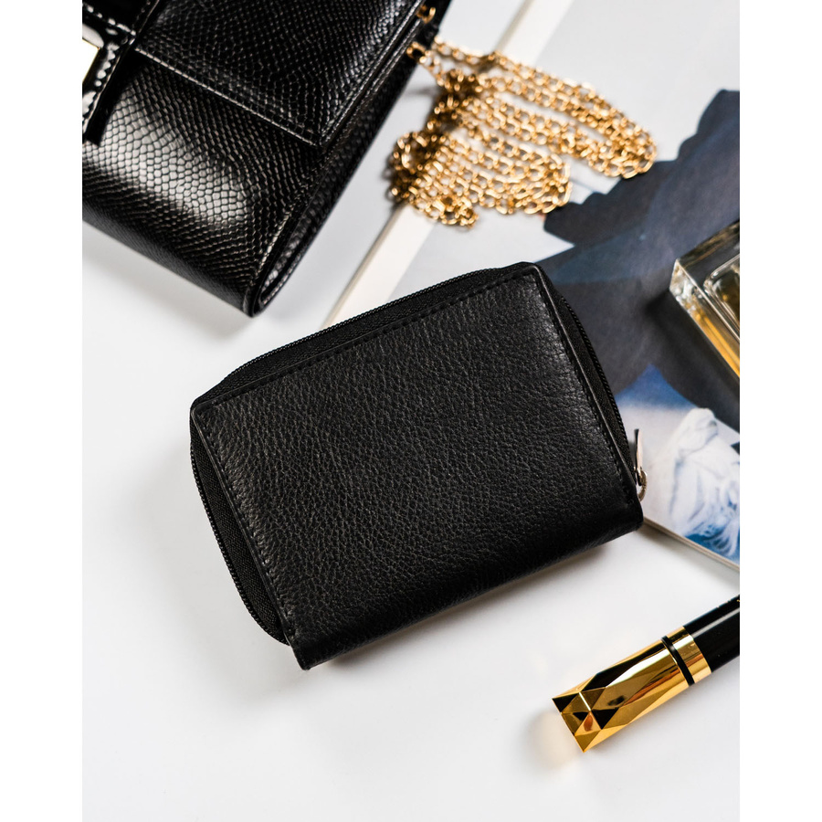 Leather wallet RFID ROVICKY R-DLL2-NCD-BL