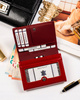 Leather & leatherette wallet RFID 4U CAVALDI PN30-BCF