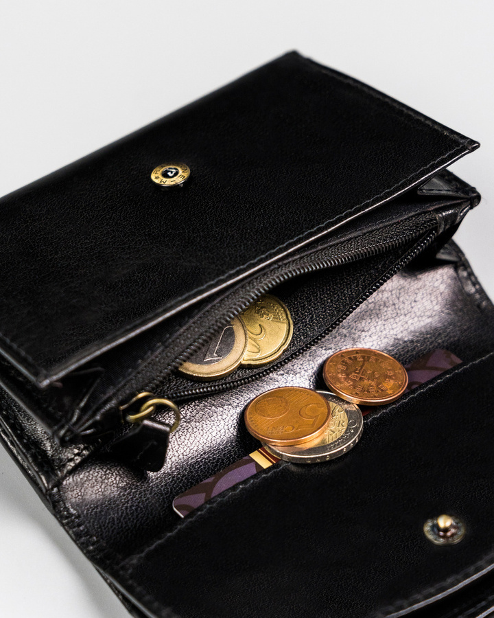 Leather's wallet RFID PETERSON PTN 116-BO