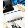Leather+leatherette wallet RFID PETERSON PTN PX24-1-NPK