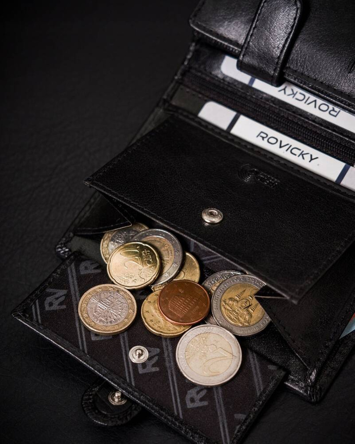 Leather wallet RFID ROVICKY RV-7680278-IL-L-BCA-