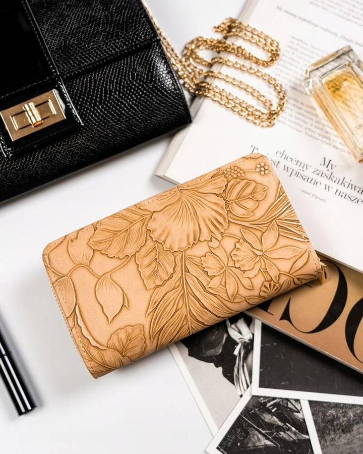 Leatherette wallet RFID PETERSON PTN 008-FL