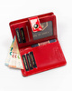 Leatherette wallet RFID PETERSON PTN 002-LAK