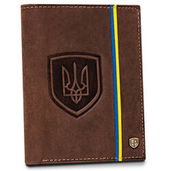 Leather wallet RFID PETERSON PTN 303-P-UP UA