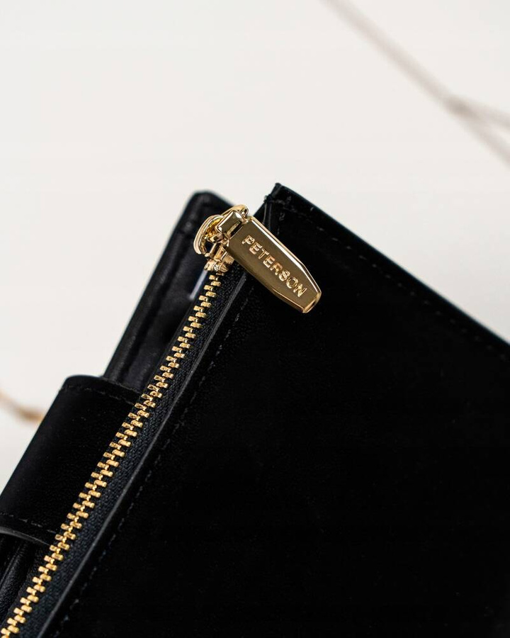 Leatherette wallet RFID PETERSON PTN 012-WEI