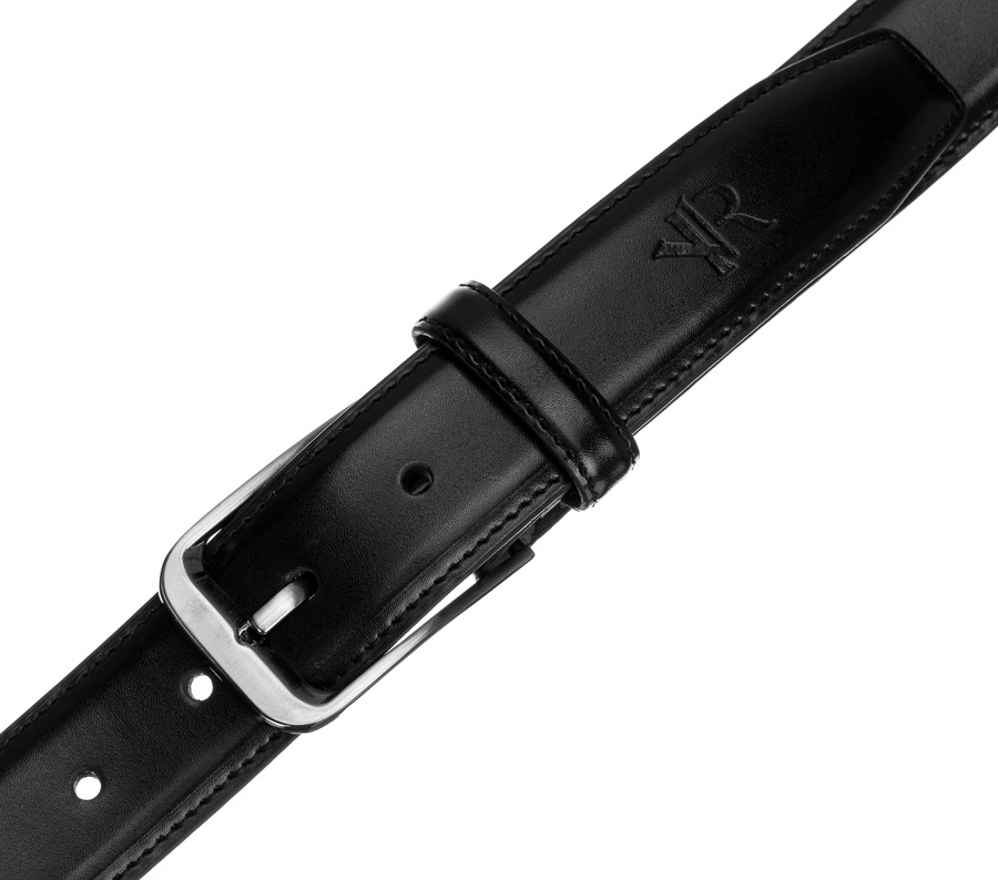 Leather men belt ROVICKY RPM-14-PUM