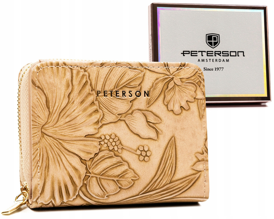  Leatherette wallet RFID PETERSON PTN 010-FL