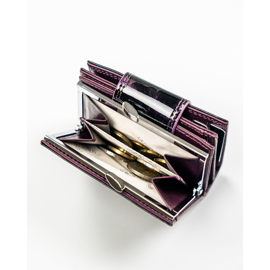 Leather and leatherette wallet RFID PETERSON PTN PS329-FDS