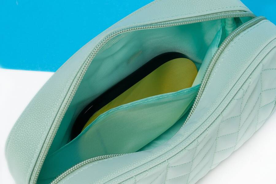 Leatherette make up bag PETERSON PTN K24-04