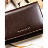 Leather wallet RFID PETERSON PTN RD-02-NGV