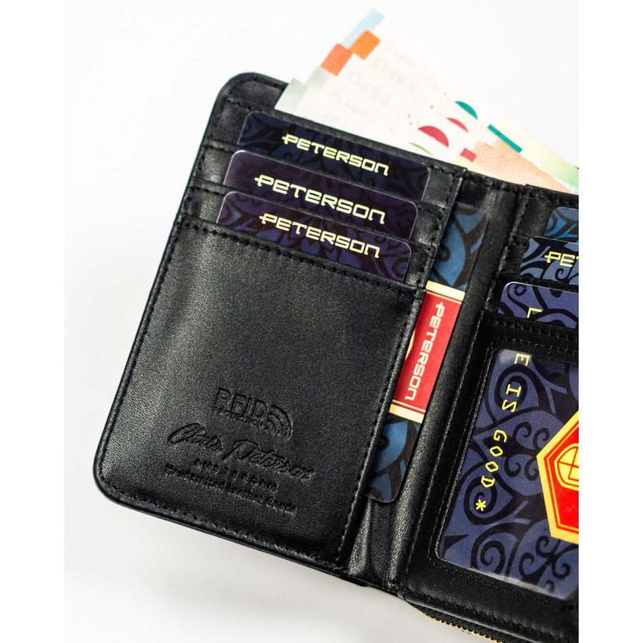 Leatherette wallet RFID PETERSON PTN 009-HF