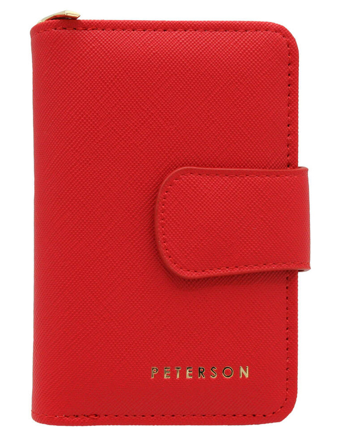 Leatherette wallet RFID PETERSON PTN 009-SAF