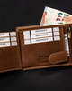 Leather wallet RFID ALWAYS WILD N992-CHM