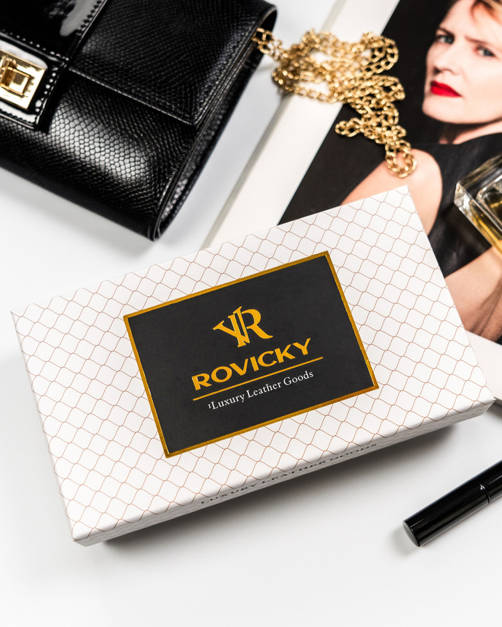 Leather & leatherette wallet ROVICKY RPX-24A-ML