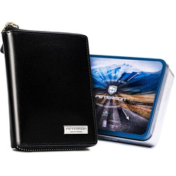 Leather wallet RFID PETERSON PTN 340-PR 2-1-1