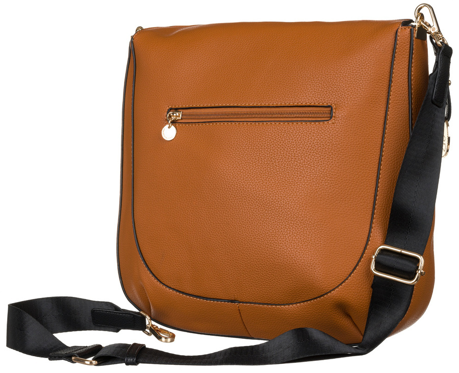 Listonoszka ze skóry ekologicznej z ćwiekami - LuluCastagnette