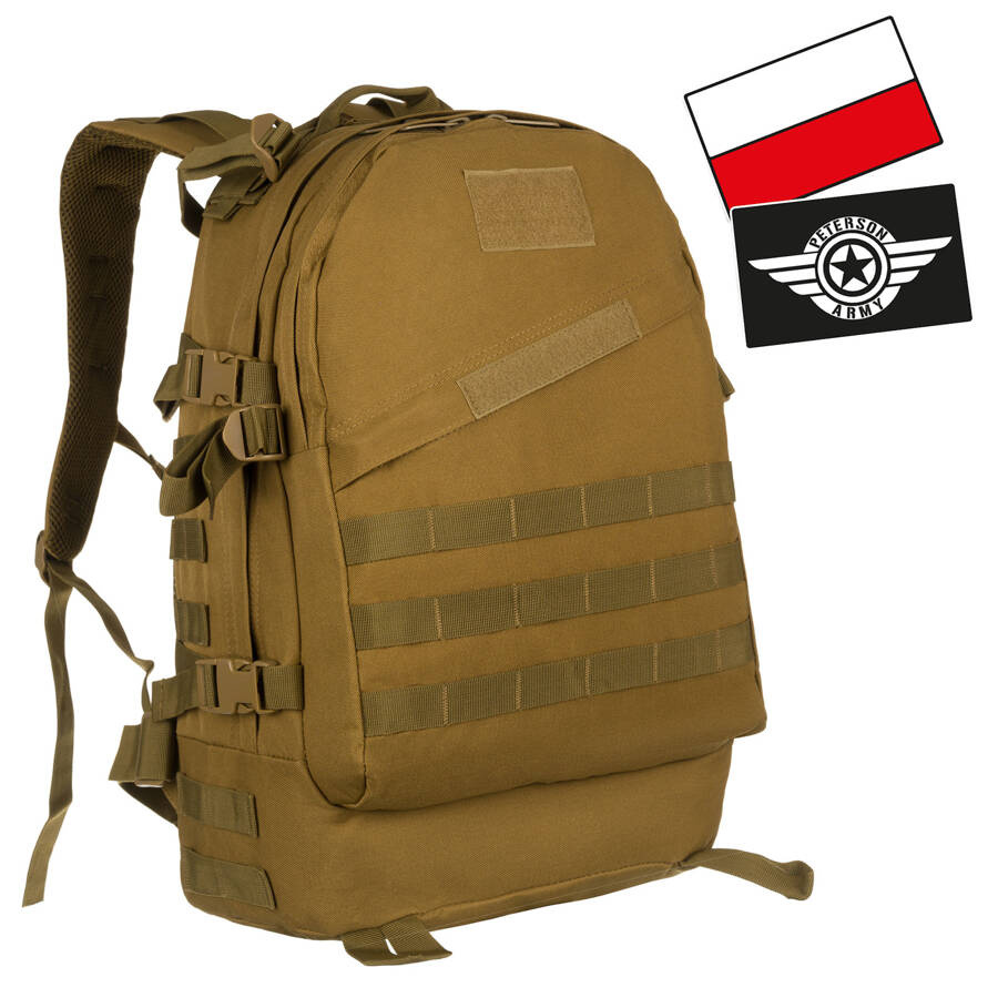 Polyester and nylon bagpack PETERSON BL003