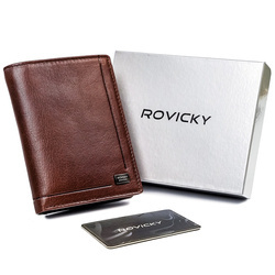 Leather man wallet ROVICKY PC-101-BAR