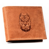 Leather wallet RFID ALWAYS WILD N992-CHM-DOG-2-BL CO