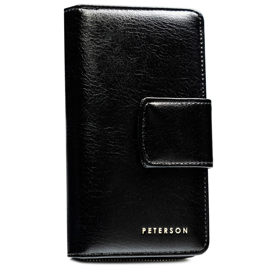 Leatherette wallet RFID PETERSON PTN 008-HF