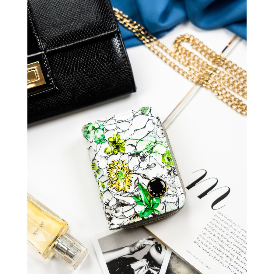 Leather wallet RFID PETERSON PTN PH33-LFL