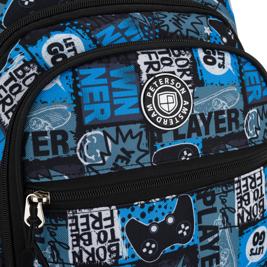 Polyester bagpack PETERSON PTN BIEDRONKA