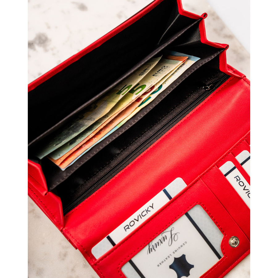 Leatherette wallet RFID 4U CAVALDI GD24-FO-SFK