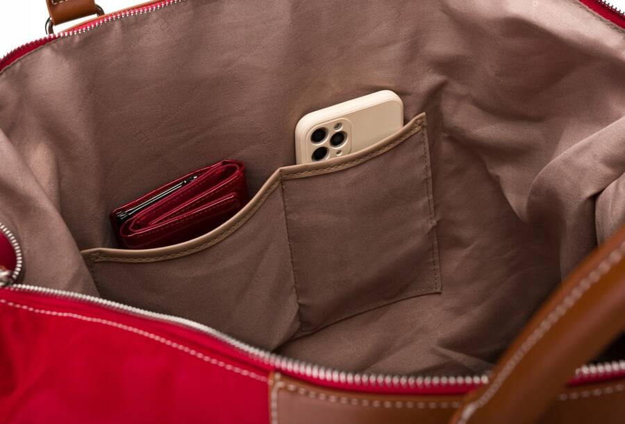 Nylon travel bag DAVID JONES CM6596