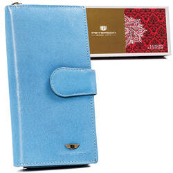 Leather's wallet RFID PETERSON PTN 2519-BO
