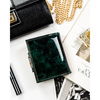 Leather and leatherette wallet RFID PETERSON PTN PS329-FDS
