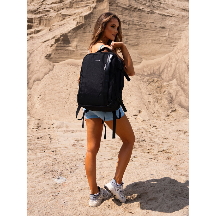 Nylon laptop bagpack PETERSON PTN 24403