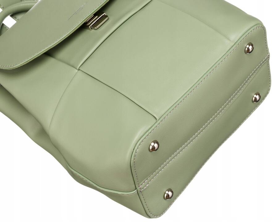 Leatherette bagpack DAVID JONES 6746-2