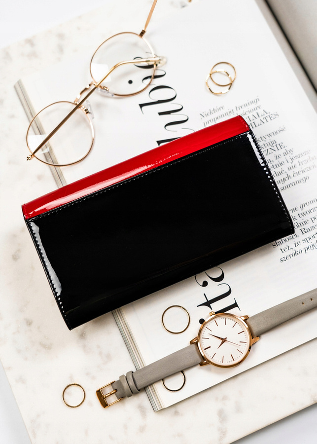 Leather wallet RFID PETERSON PTN 1N-411