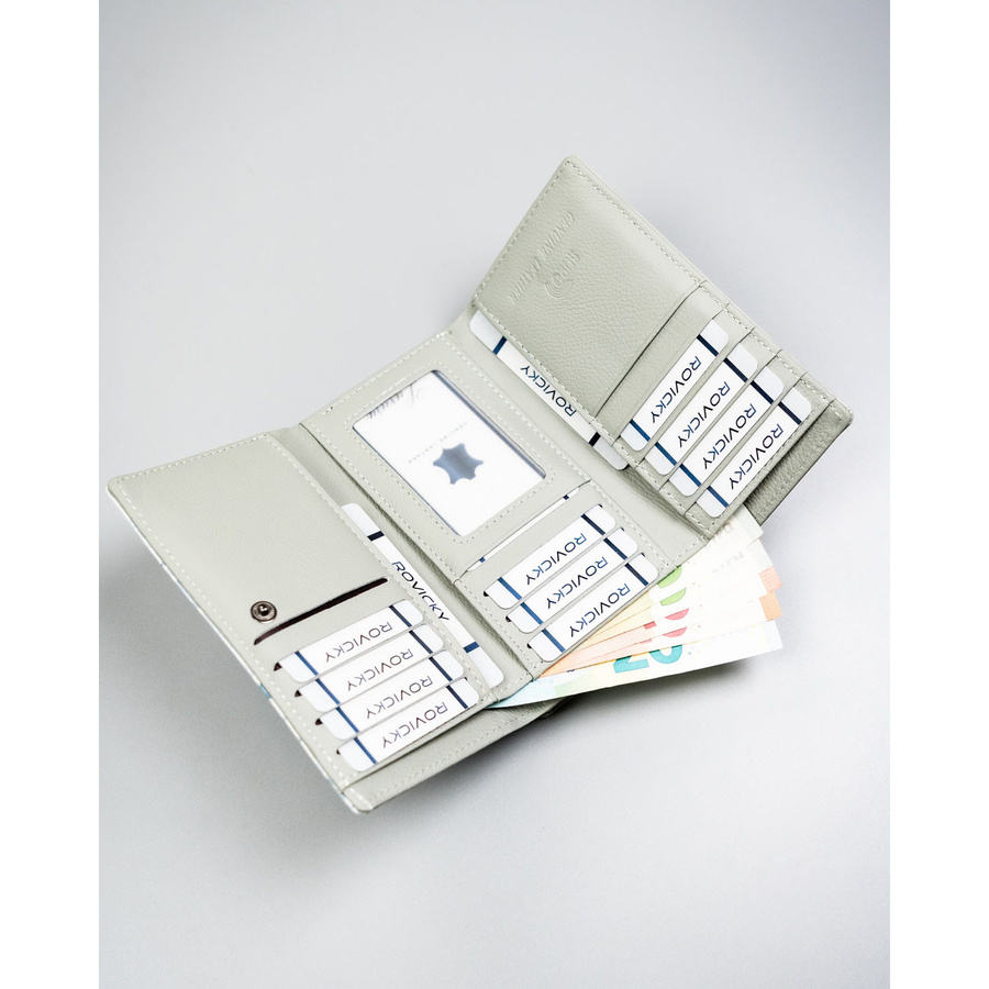 Leather wallet 4U CAVALDI PN29-FL-BL-MULTI