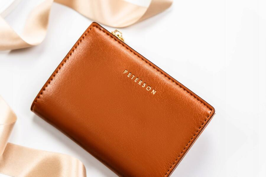 Leatherette wallet RFID PETERSON PTN 003-F