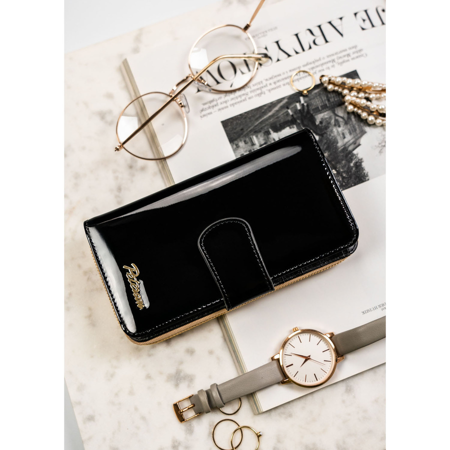 Leather wallet RFID PETERSON PTN LJ-76116