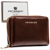 Leatherette wallet RFID PETERSON PTN 010-HF