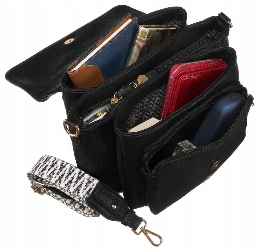 Leatherette bag LULUCASTAGNETTE ULYSSIA