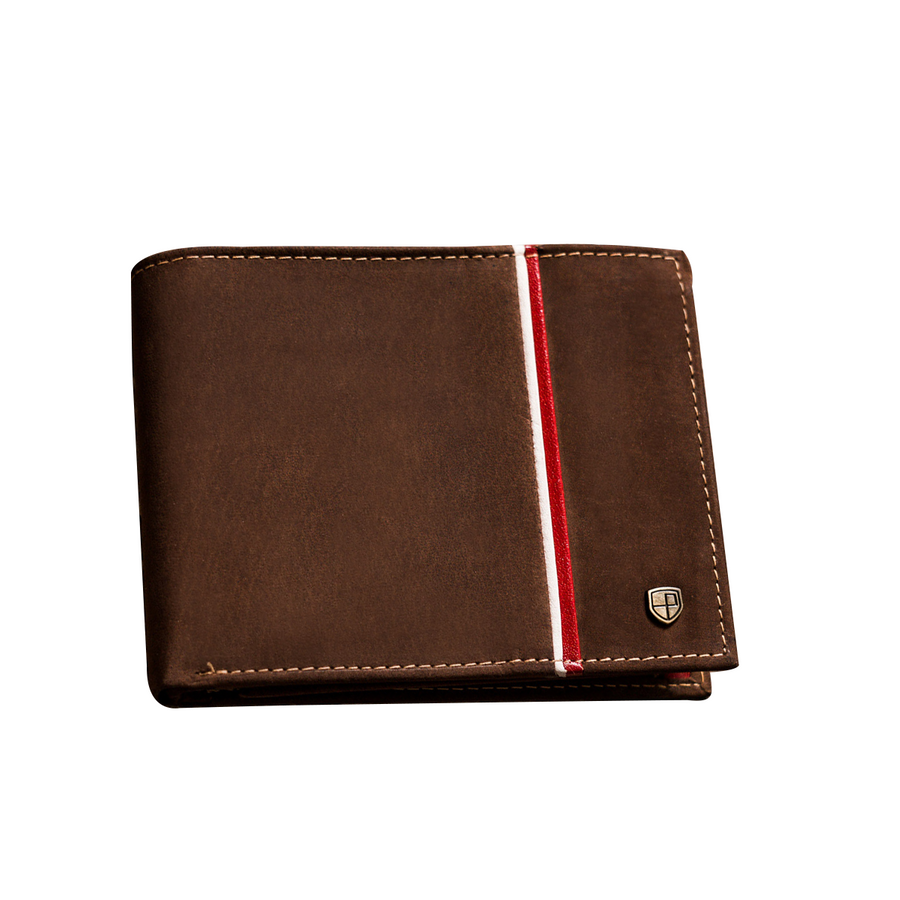 Leather men wallet PETERSON PTN 304P-01