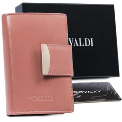 Leather wallet RFID 4U CAVALDI RD-04-GCL