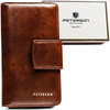Leatherette wallet RFID PETERSON PTN 008-HF