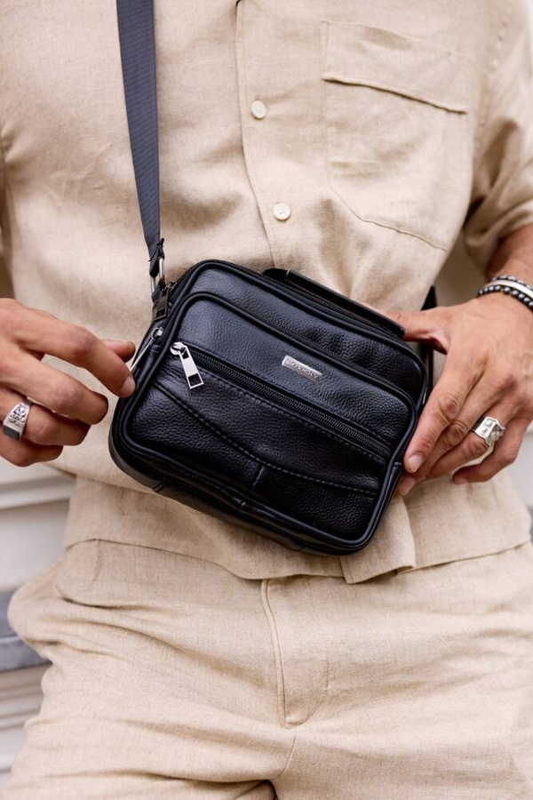 Leather bag ROVICKY R-13202-S