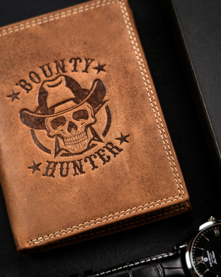 Leather wallet RFID ALWAYS WILD N4-CHM-BOU
