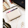 Leather and leatherette wallet RFID PETERSON PTN PX30-PF1