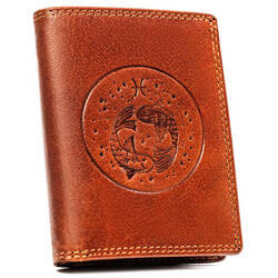Leather wallet RFID PETERSON PTN N4-EBS