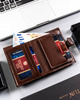 Leather wallet RFID PETERSON PTN 22310L-VT